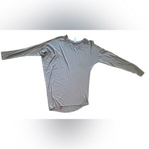 Athleta Womens LS long sleeve shirt Sz small oversized